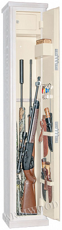 Оружейный сейф с отделкой деревом Armwood 51
